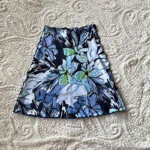 Haystacks Watercolor Reversible A-Line Skirt